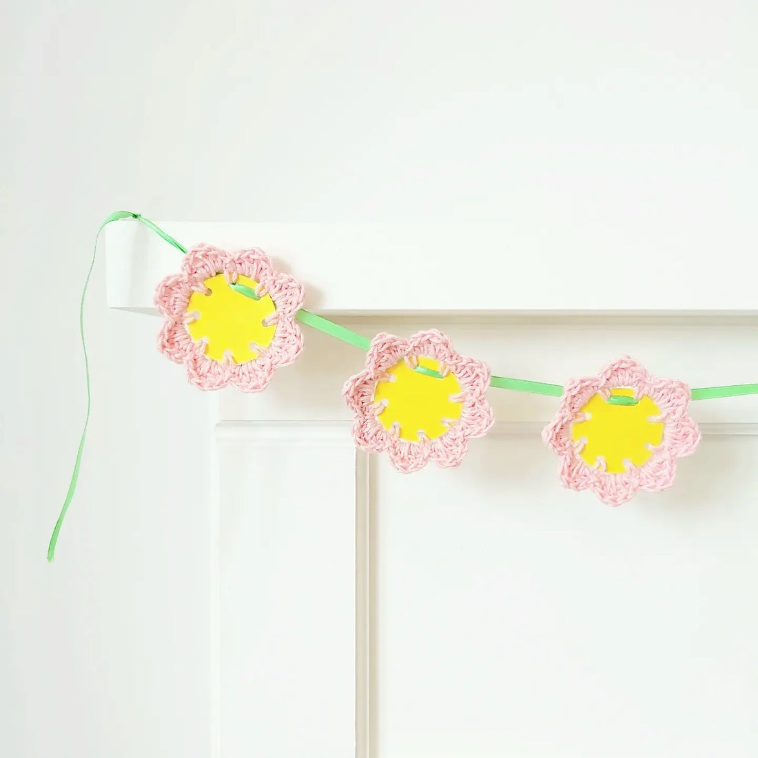 Crochet + Paper Flowers