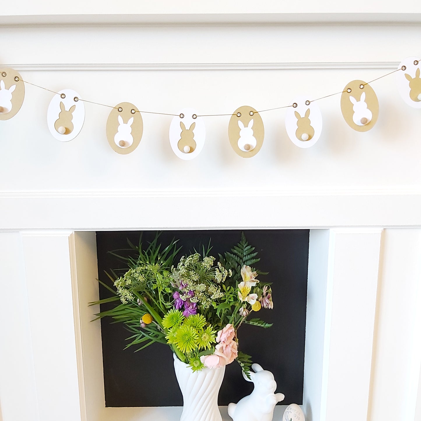 COTTONTAIL BUNNY GARLAND