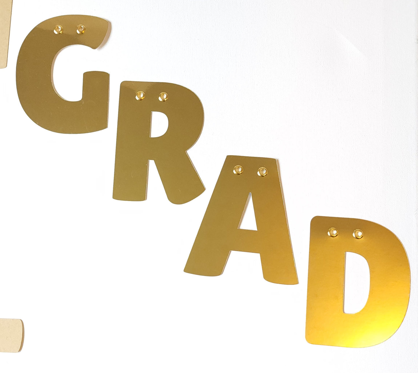 CON'GRAD'ULATIONS WELL WISHES BANNER