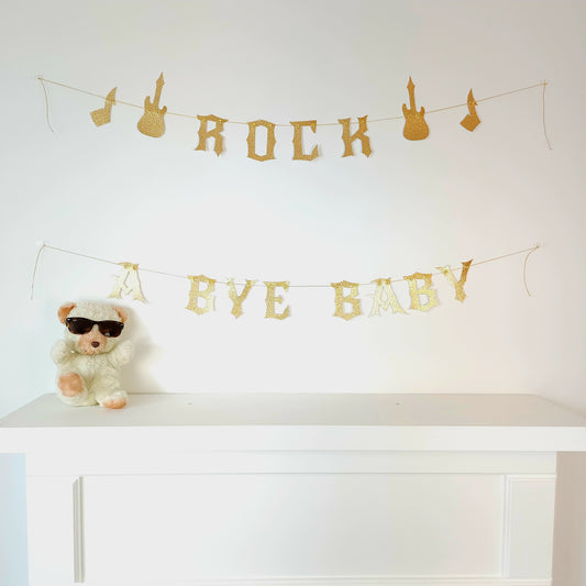 ROCK A BYE BABY BANNER