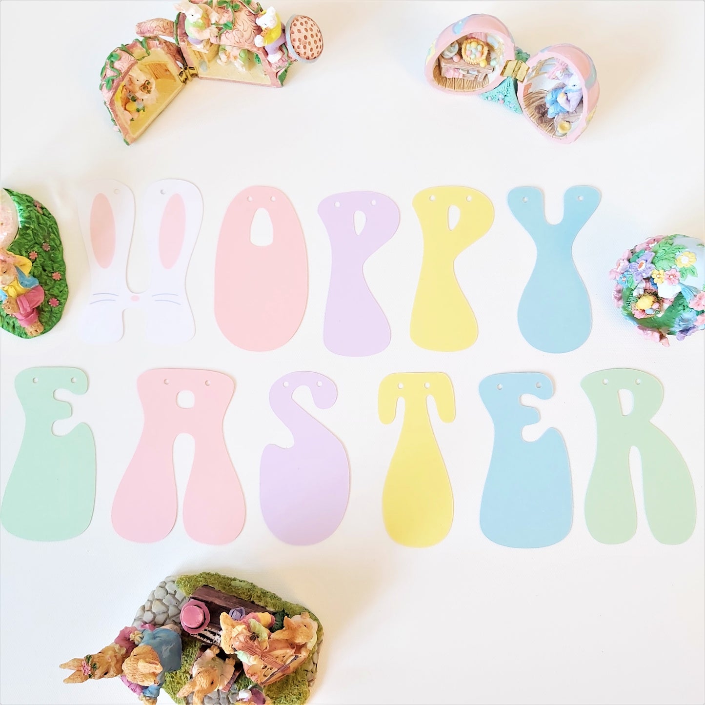 HOPPY EASTER BANNER